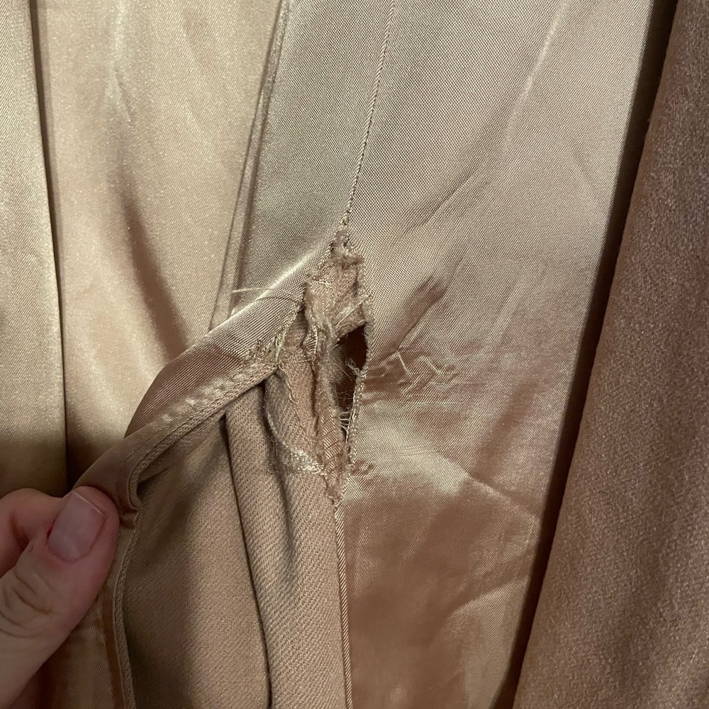 Vintage Pendleton Double Breasted Long Trench Coa… - image 8